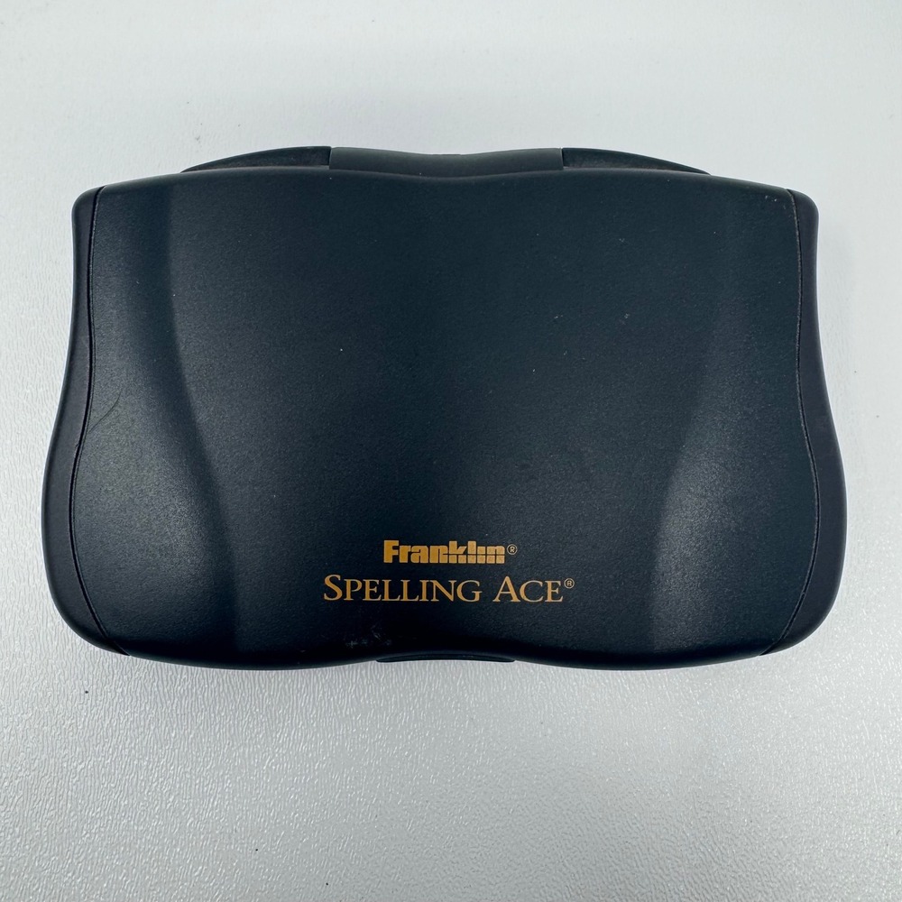 Franklin Spelling Ace with Thesaurus SA-206 Electronic Dictionary Handheld Black